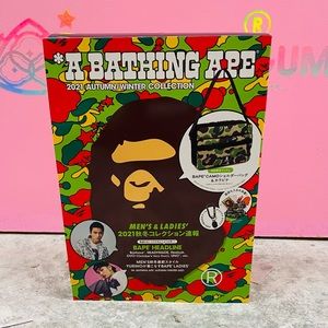 A BATHING APE BAPE 2021 Shoulder Bag Autumn/Winter Collection Magazine *NEW*